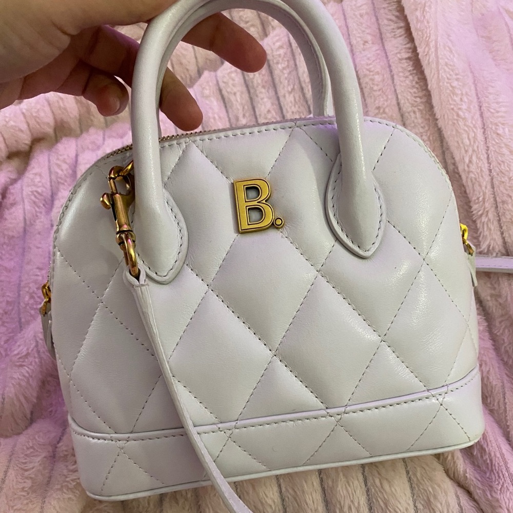 Balenciaga xxs quilted ville bag